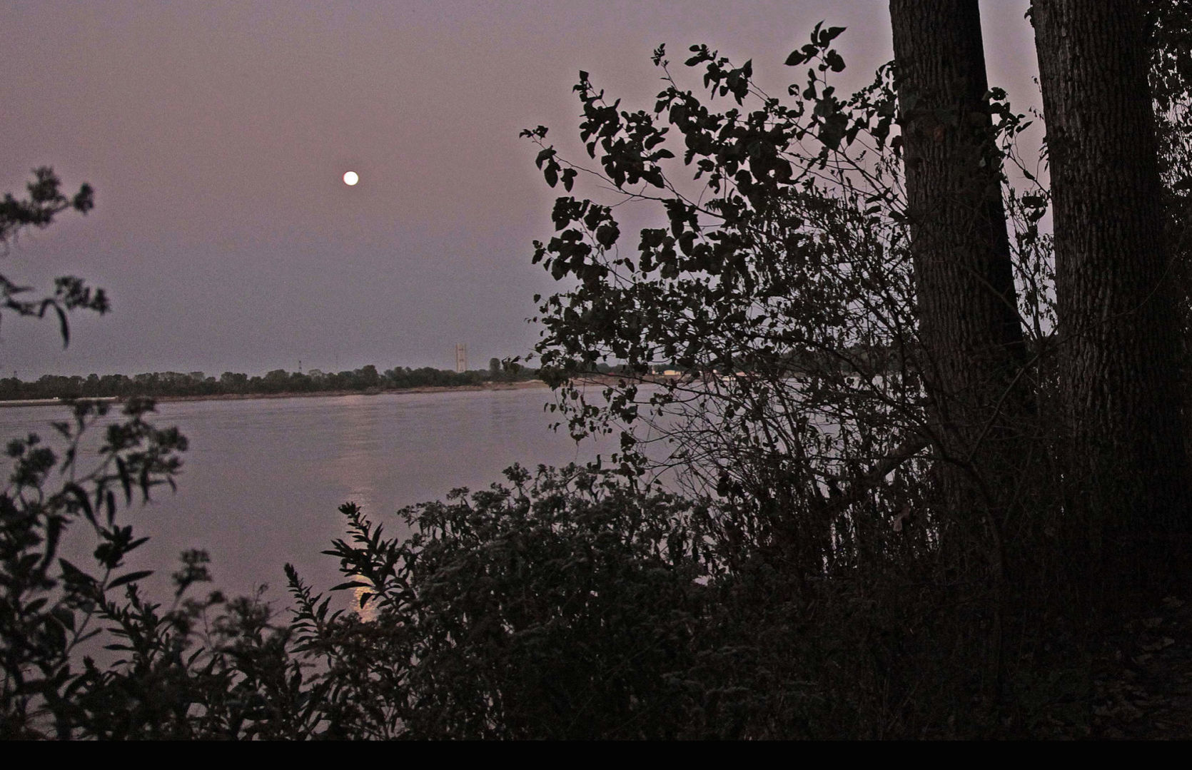 View of Missouri River from Columbia Bottom Conservation Area